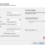 Como Configurar Un Correo De Hostinger En Outlook