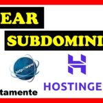 Como Crear Subdominios En Hostinger